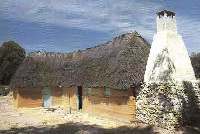 Wattle and daub house